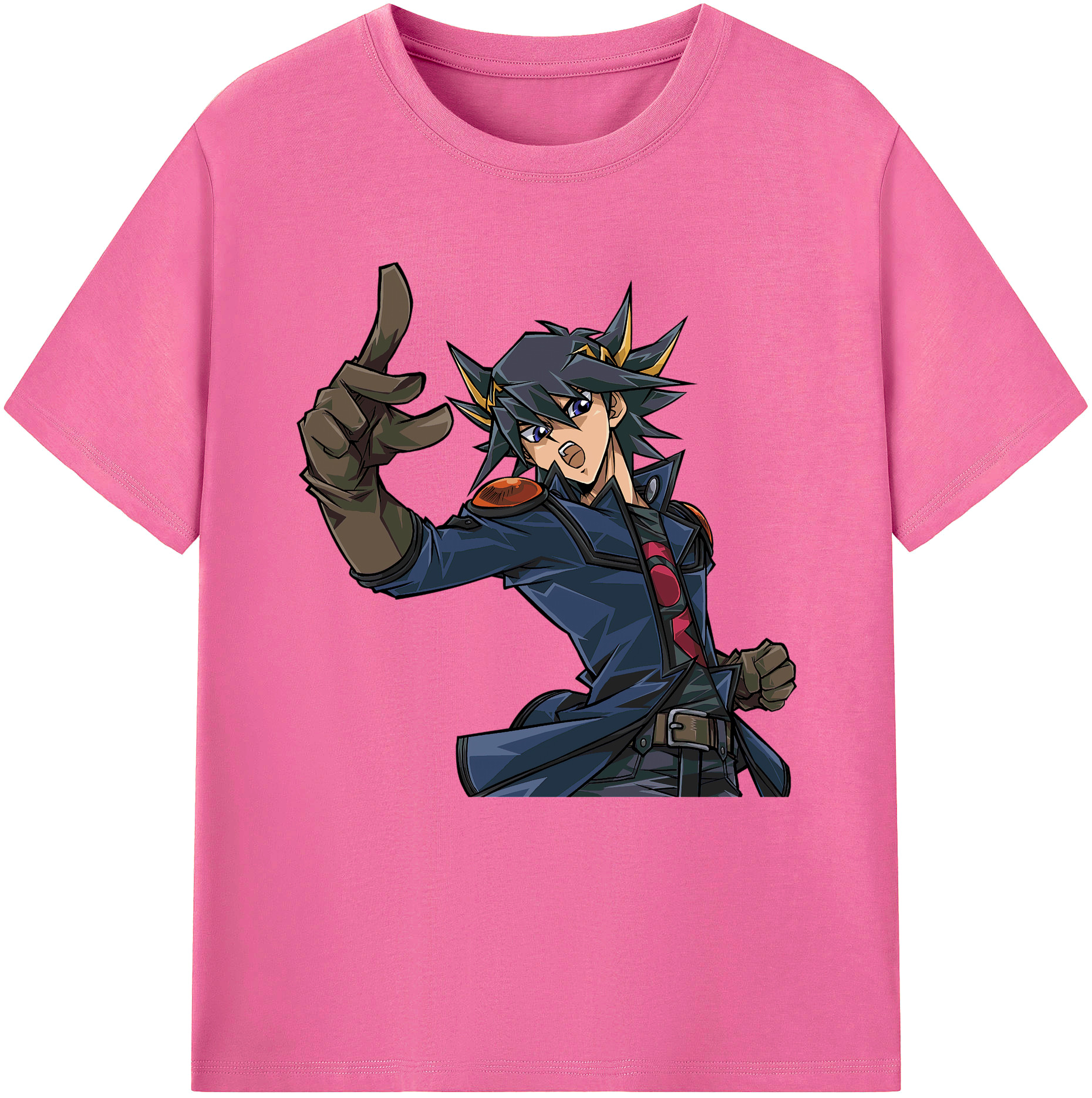 （画像用） 遊☆戯☆王 Yu-Gi-Oh! レディースカジュアルプリントTシャツ（綿100％）